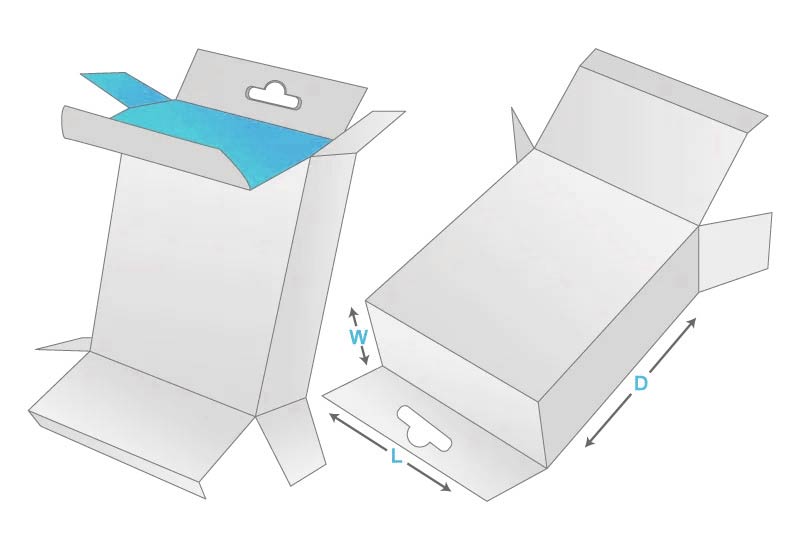 Custom Five Panel Hanger Boxes - thumbnail
